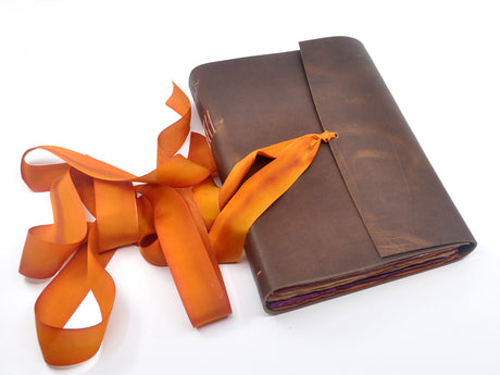 Sunset One of a Kind Leather Journal