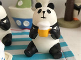 Concombre Figurine Panda with Beer