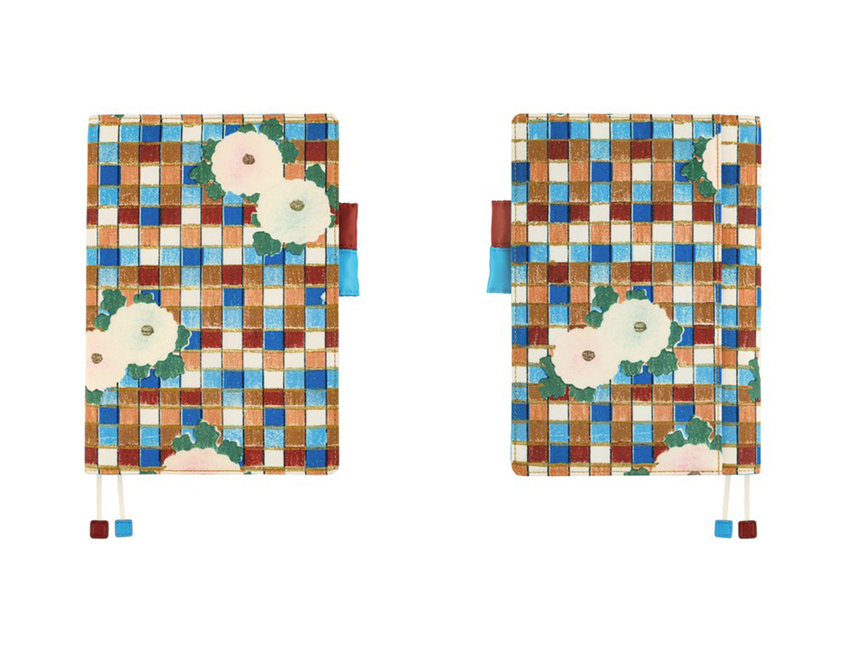 Hobonichi Techo A5 Cousin Cover - Unsodo: Shin-Bijutsukai Flower