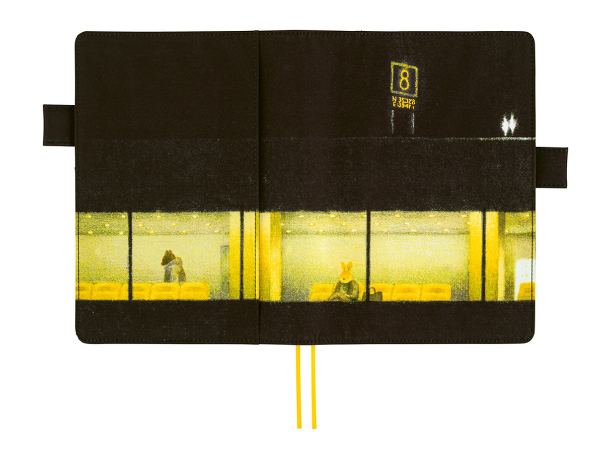 Hobonichi Techo A5 Cousin Cover - Akiko Miyakoshi: An Airport at Night
