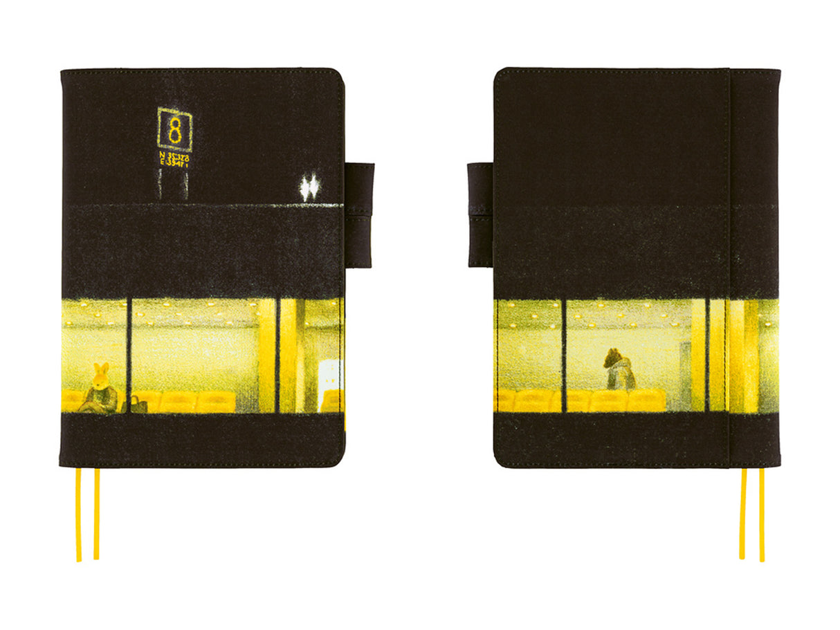 Hobonichi Techo A5 Cousin Cover - Akiko Miyakoshi: An Airport at Night