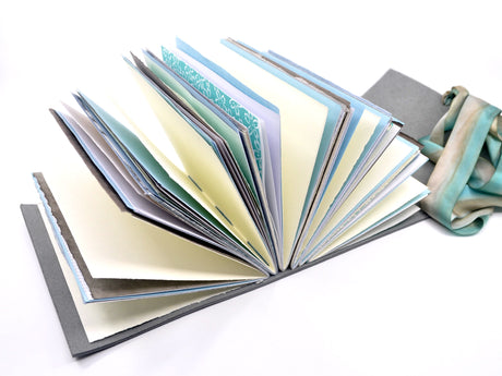 Celadon One of a Kind Leather Journal