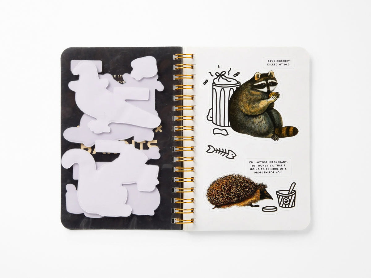Trash Bandits Sticker Book