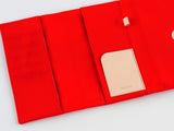 Hobonichi Techo Weeks Cover - Tragen: Red