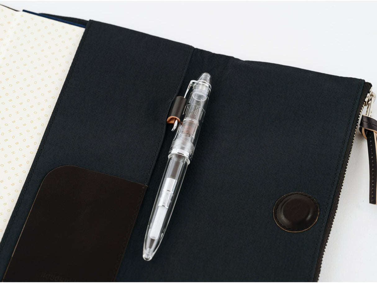Hobonichi Techo Weeks Cover - Tragen: Black