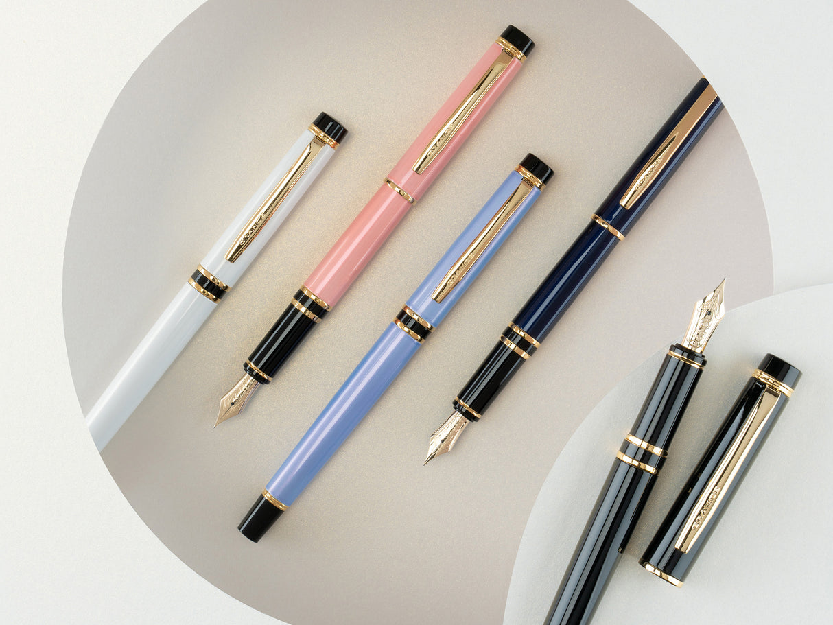 Pilot Grance Fountain Pen - Pearl Pink