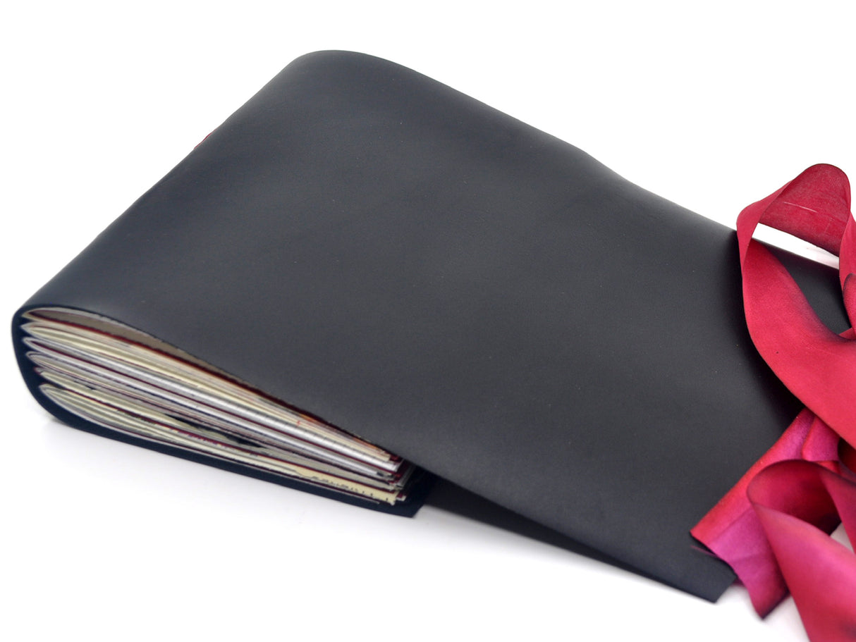 English Garden One of a Kind Leather Journal