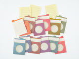TSUKI no IRO: 12 Month Index Pockets