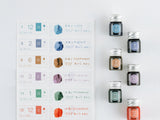 Kakimori x TSUKI no IRO: Mini Ink Bottle Set (Jul-Dec)