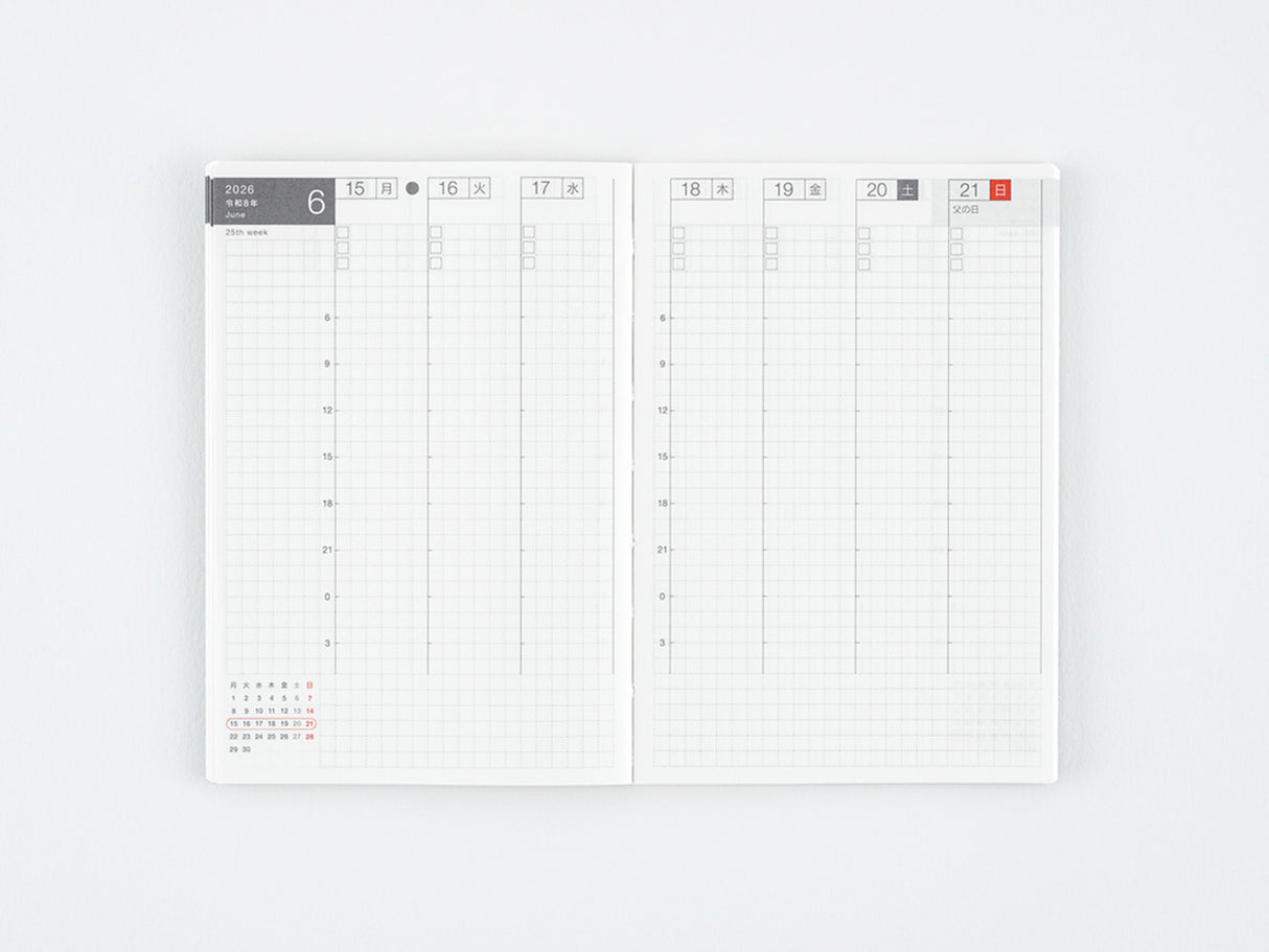 Hobonichi Weekly Calendar 2027