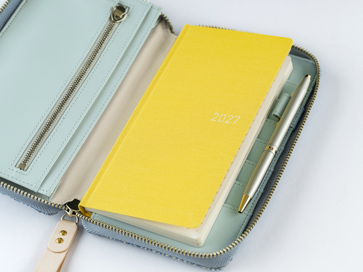 Hobonichi Techo Weeks Cover - mina perhonen: felice Blue