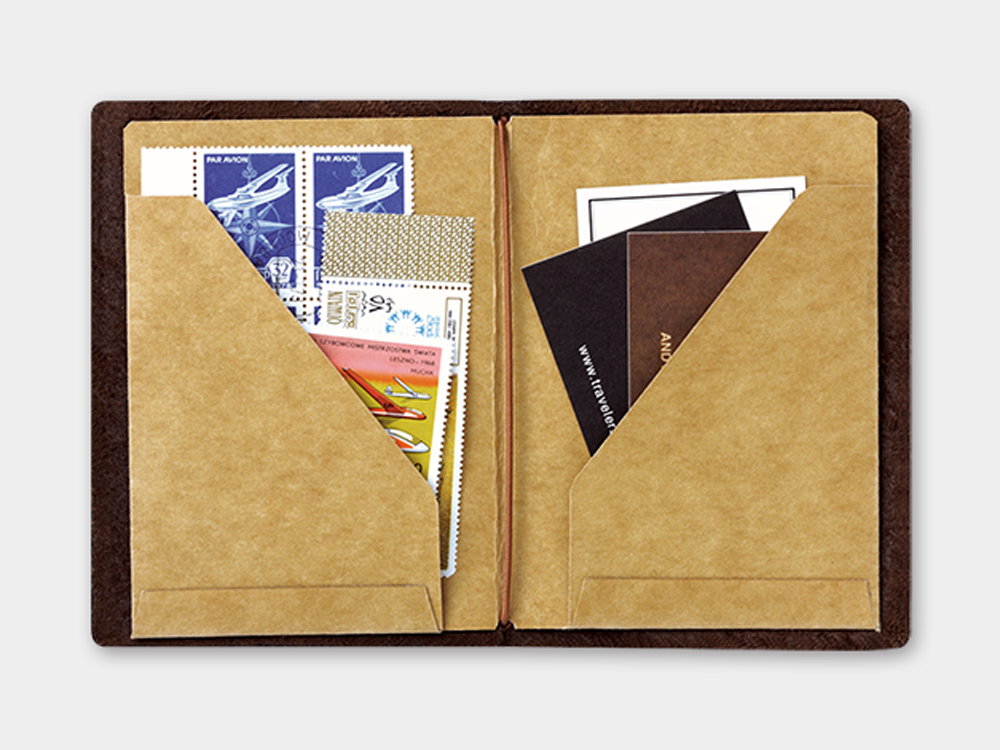 010 Kraft File TRAVELER'S Notebook - Passport Size