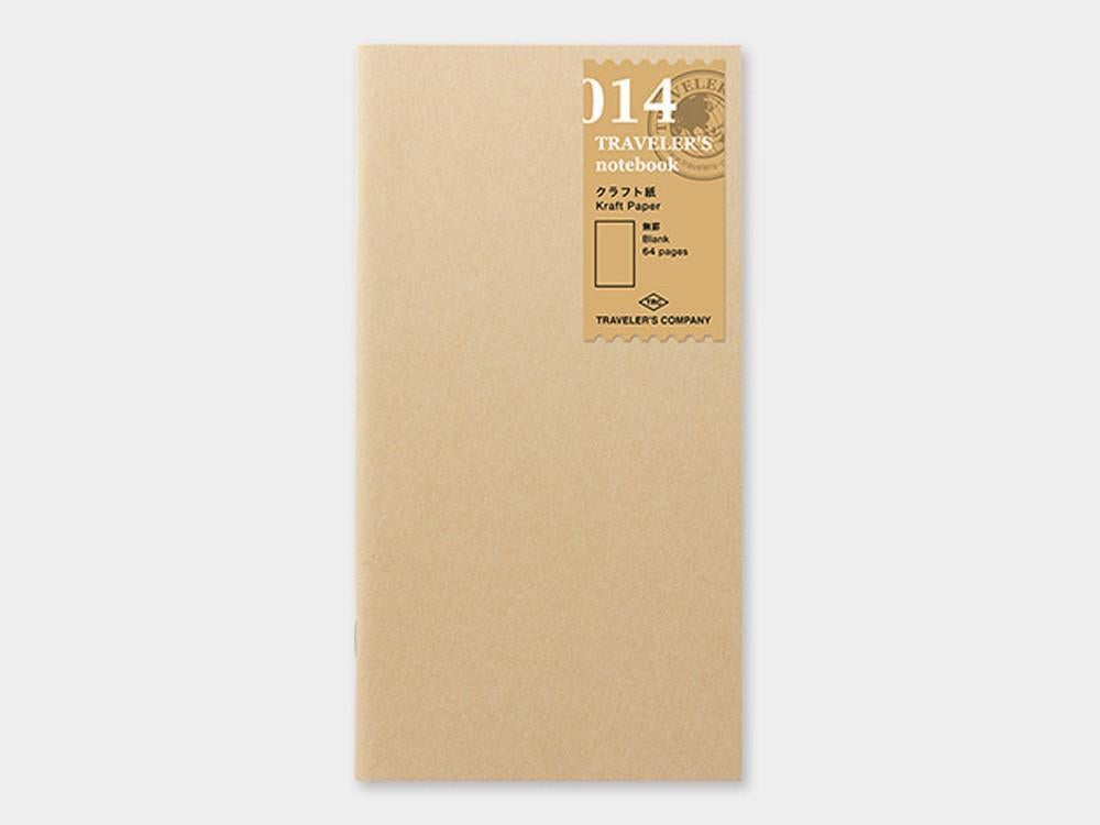 014 Kraft Paper Refill TRAVELER'S Notebook - Regular Size
