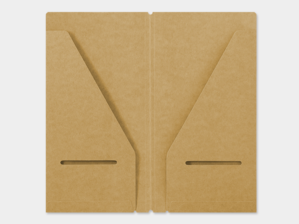 020 Kraft File TRAVELER'S Notebook - Regular Size