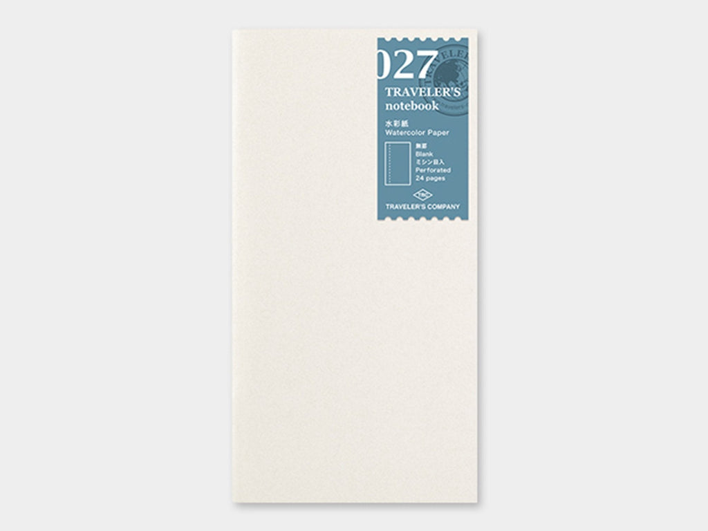 027 Watercolor Paper Refill TRAVELER'S Notebook - Regular Size