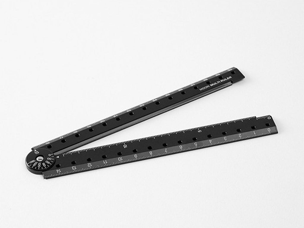 Black Folding Multi Ruler 30 CM