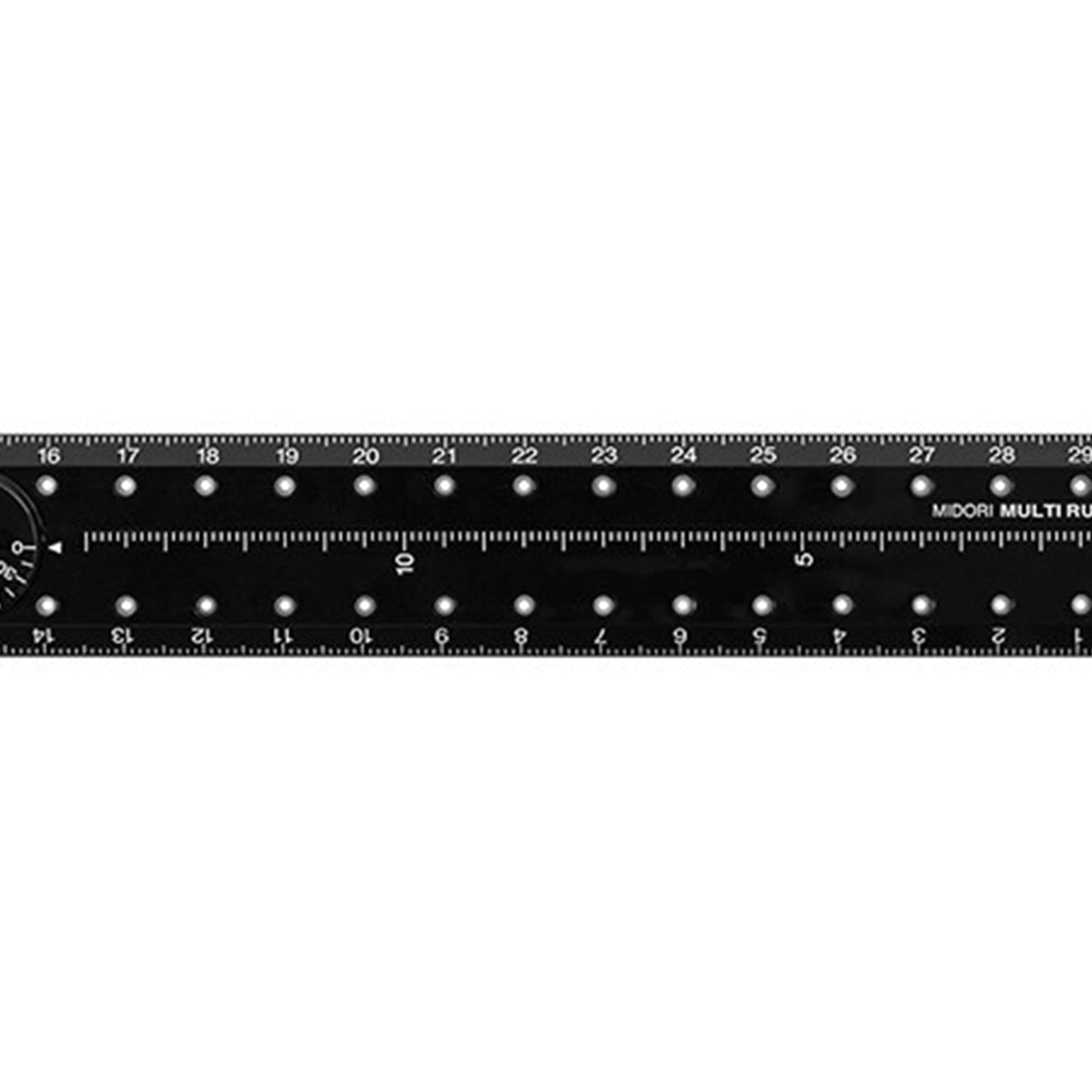 Black Folding Multi Ruler 30 CM – Jenni Bick Custom Journals