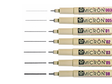 Black Pigma Micron Pen