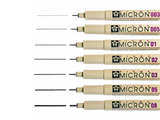 Black Pigma Micron Pen
