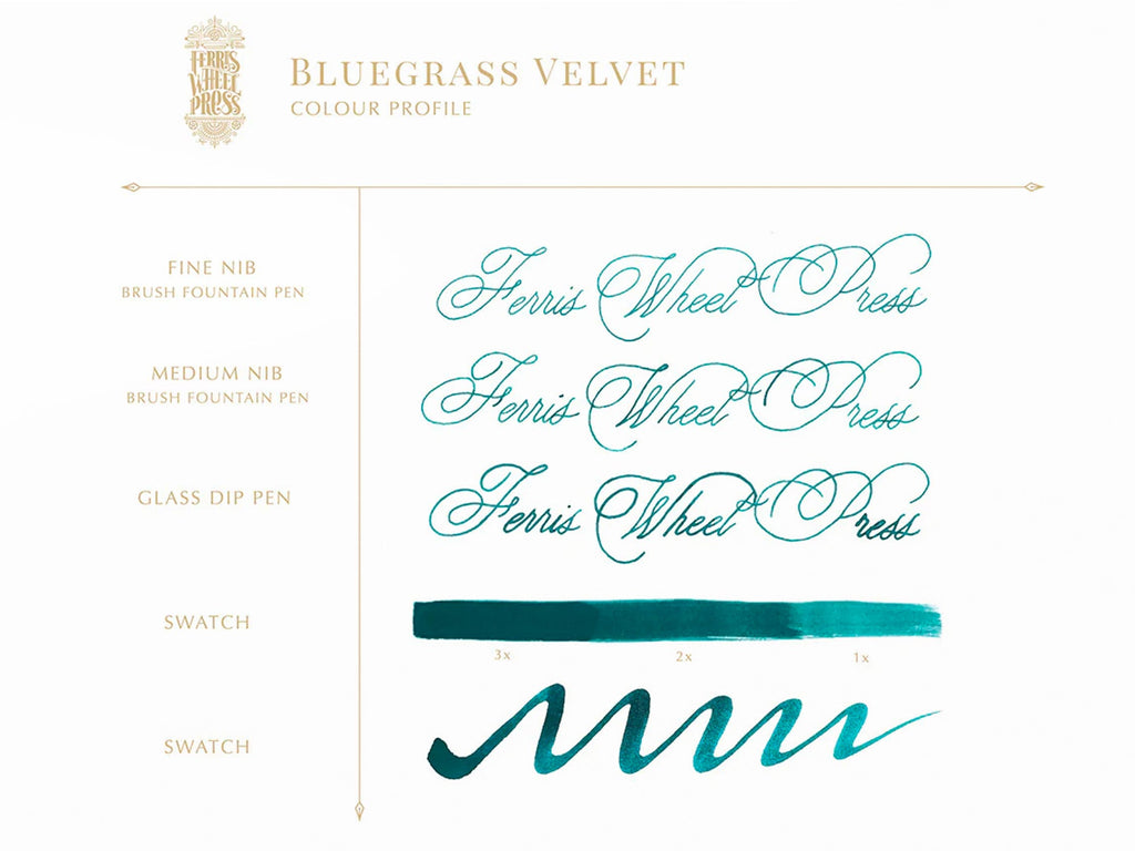 Bluegrass Velvet Fountain Pen Ink