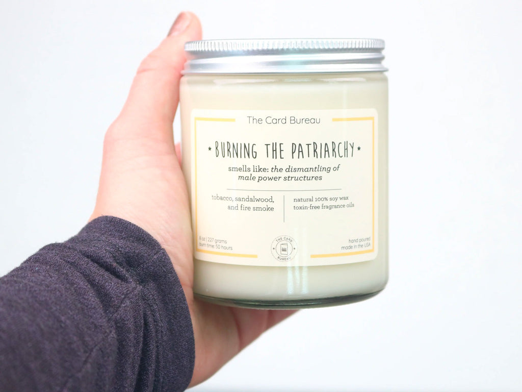 Burning The Patriarchy Scented Candle