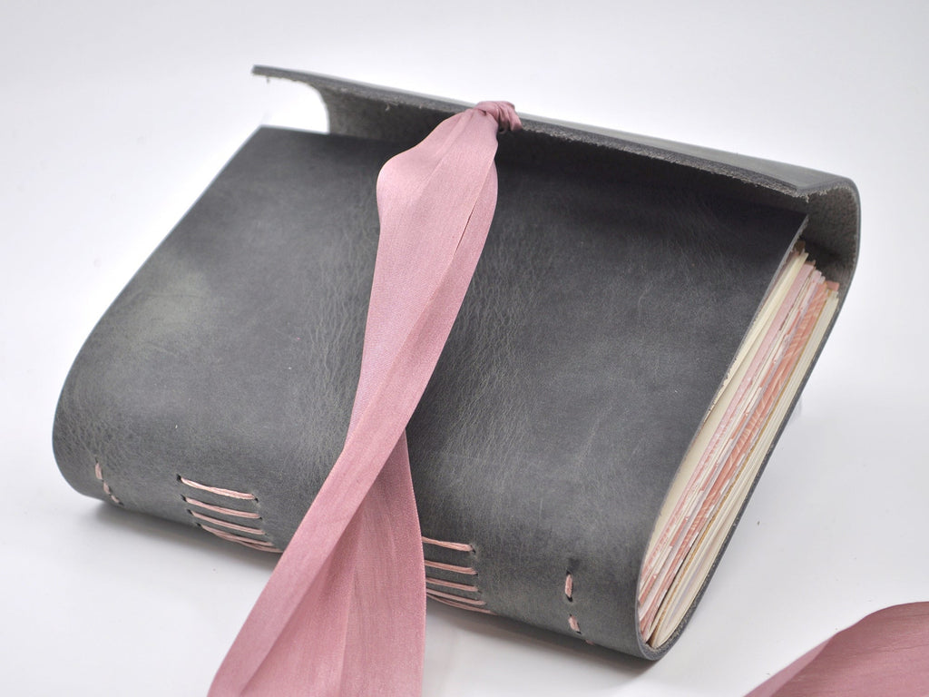 Cherry Blossom One of a Kind Leather Journal