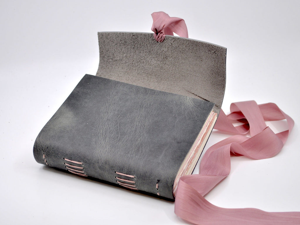 Cherry Blossom One of a Kind Leather Journal