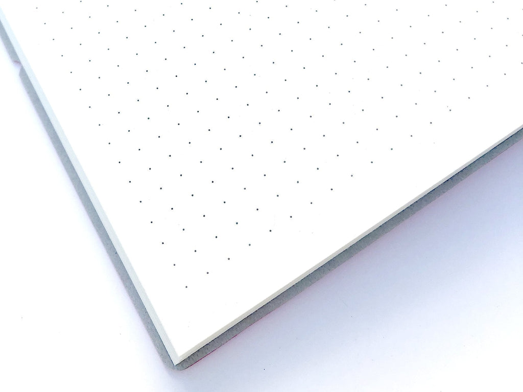 Ciak Dotted Page Journal - Red