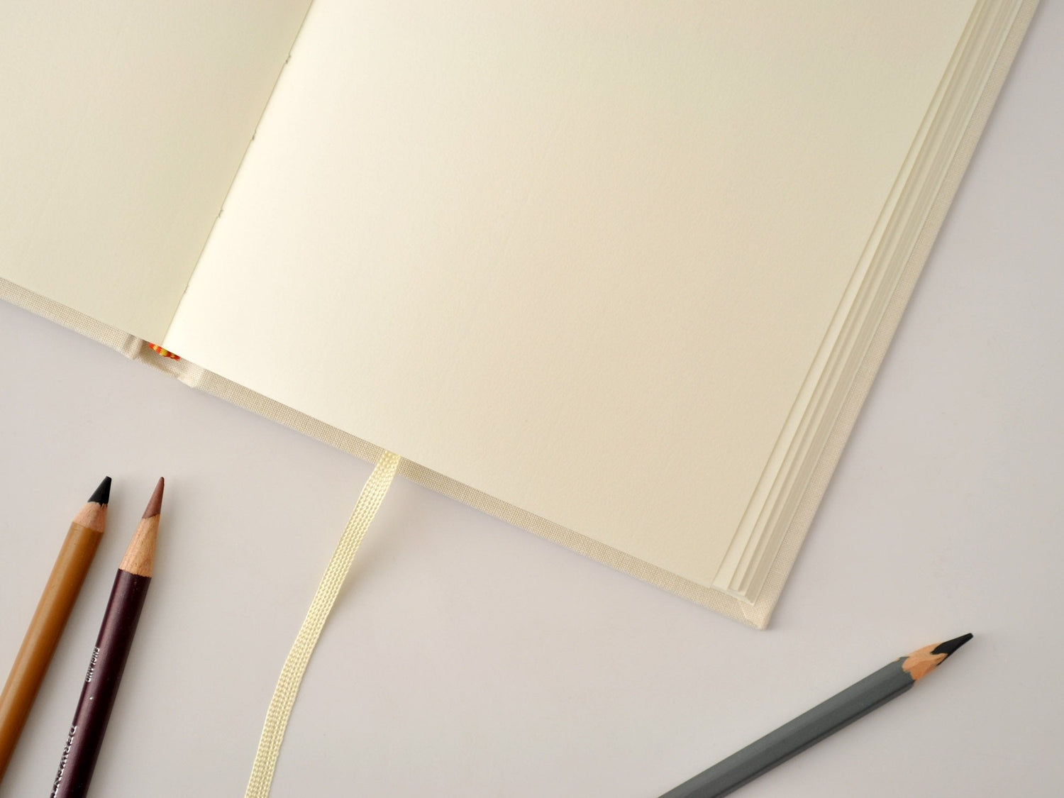 Heritage Collection Bookcloth Journal with Plain Pages