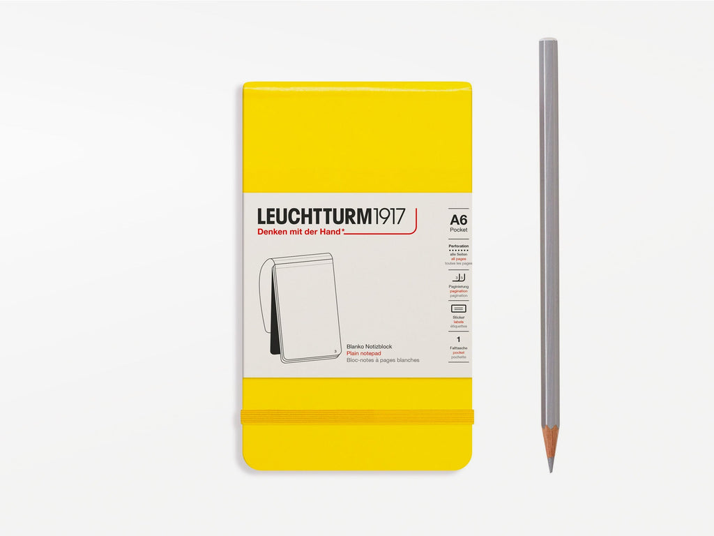 Leuchtturm 1917 Pocket Notepad - Lemon Yellow*