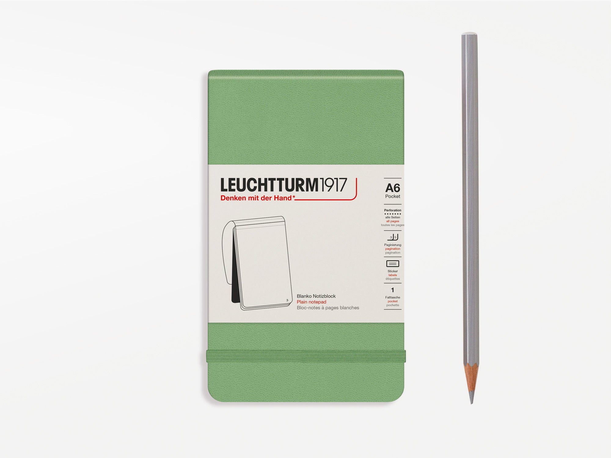 Leuchtturm1917 Pocket Hard Cover Notebook (3.5 x 6)
