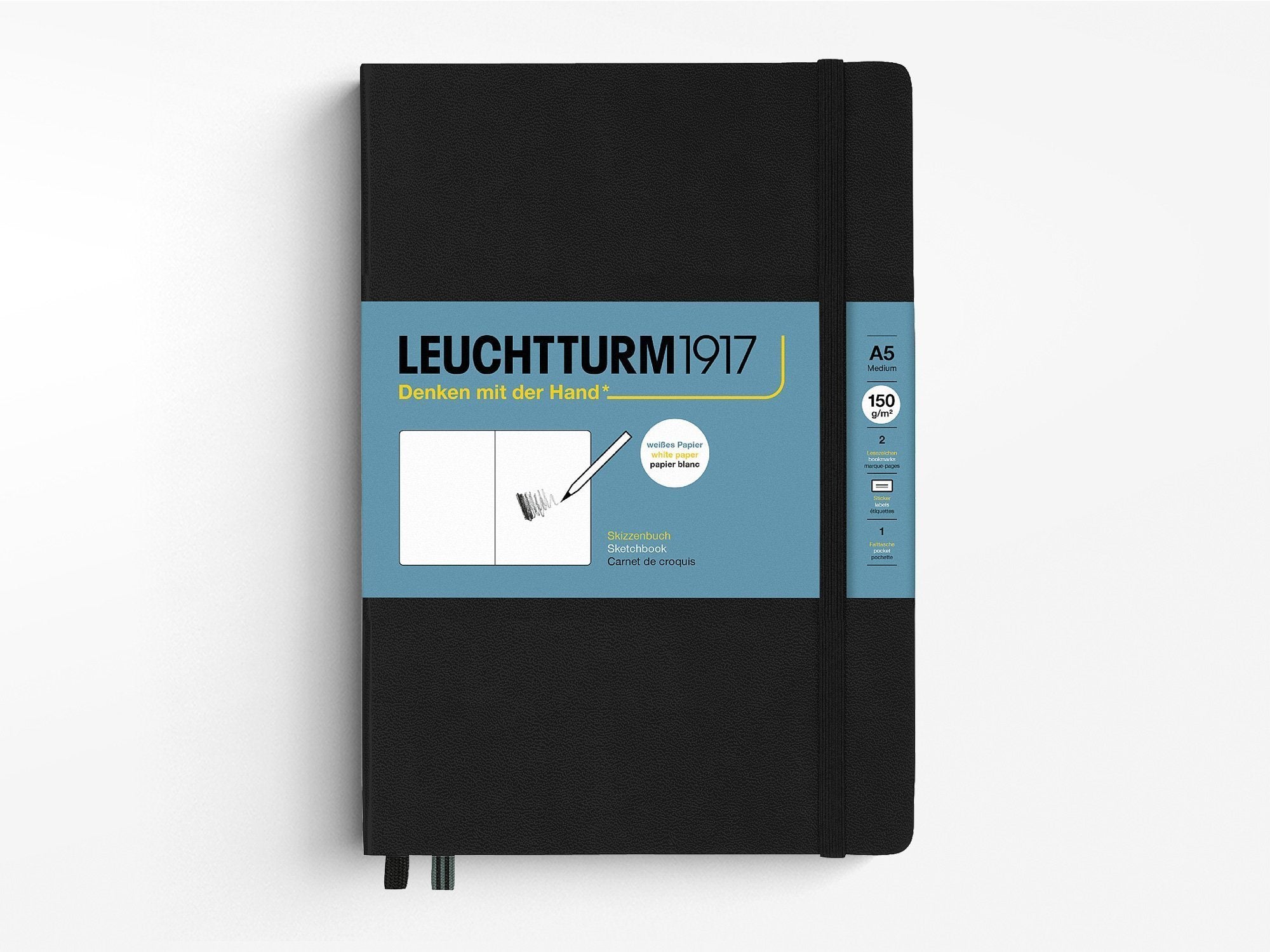 Leuchtturm 1917 Sketchbook - Black – Jenni Bick Custom Journals
