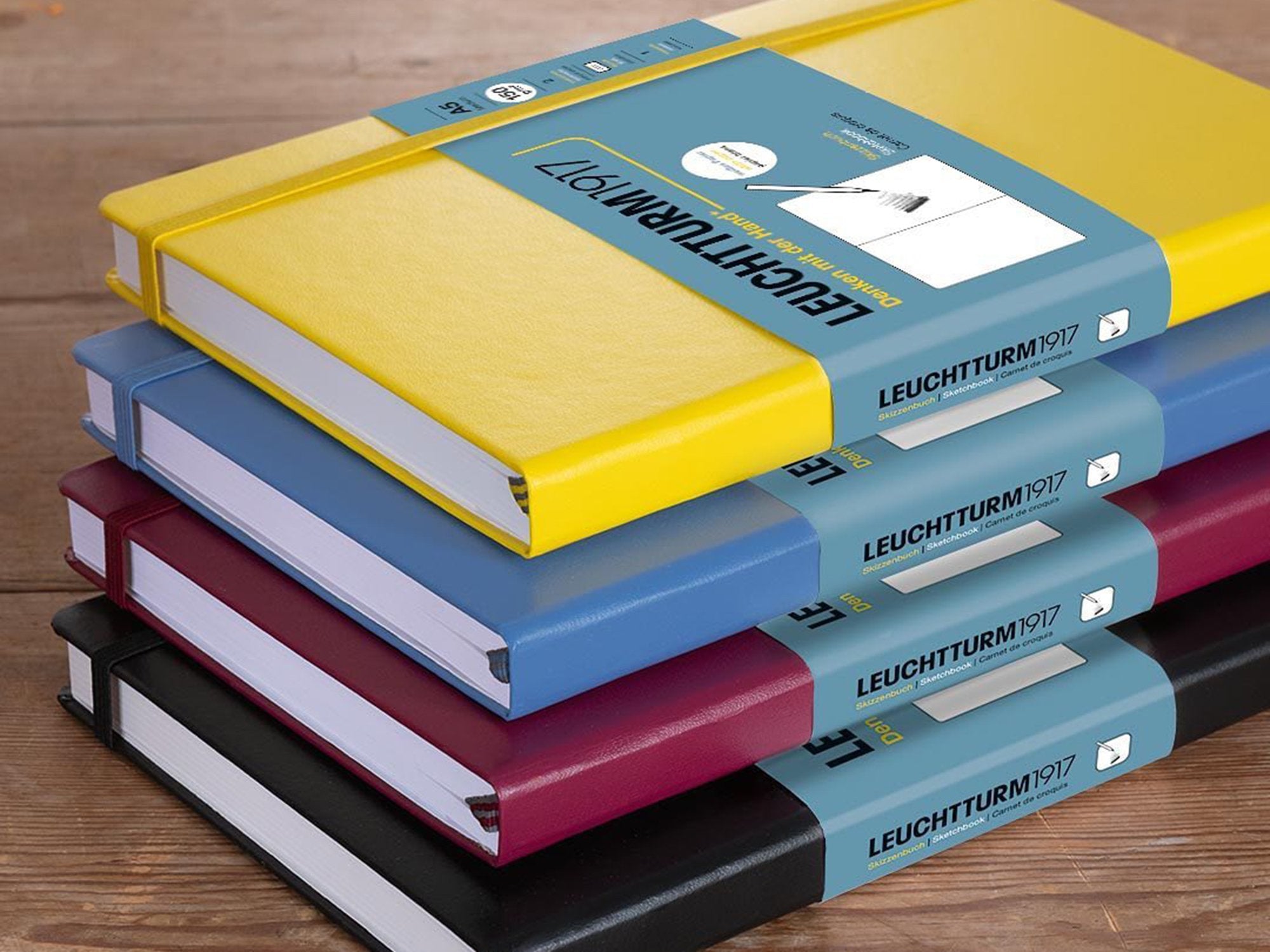 Leuchtturm 1917 Sketchbook - Black – Jenni Bick Custom Journals