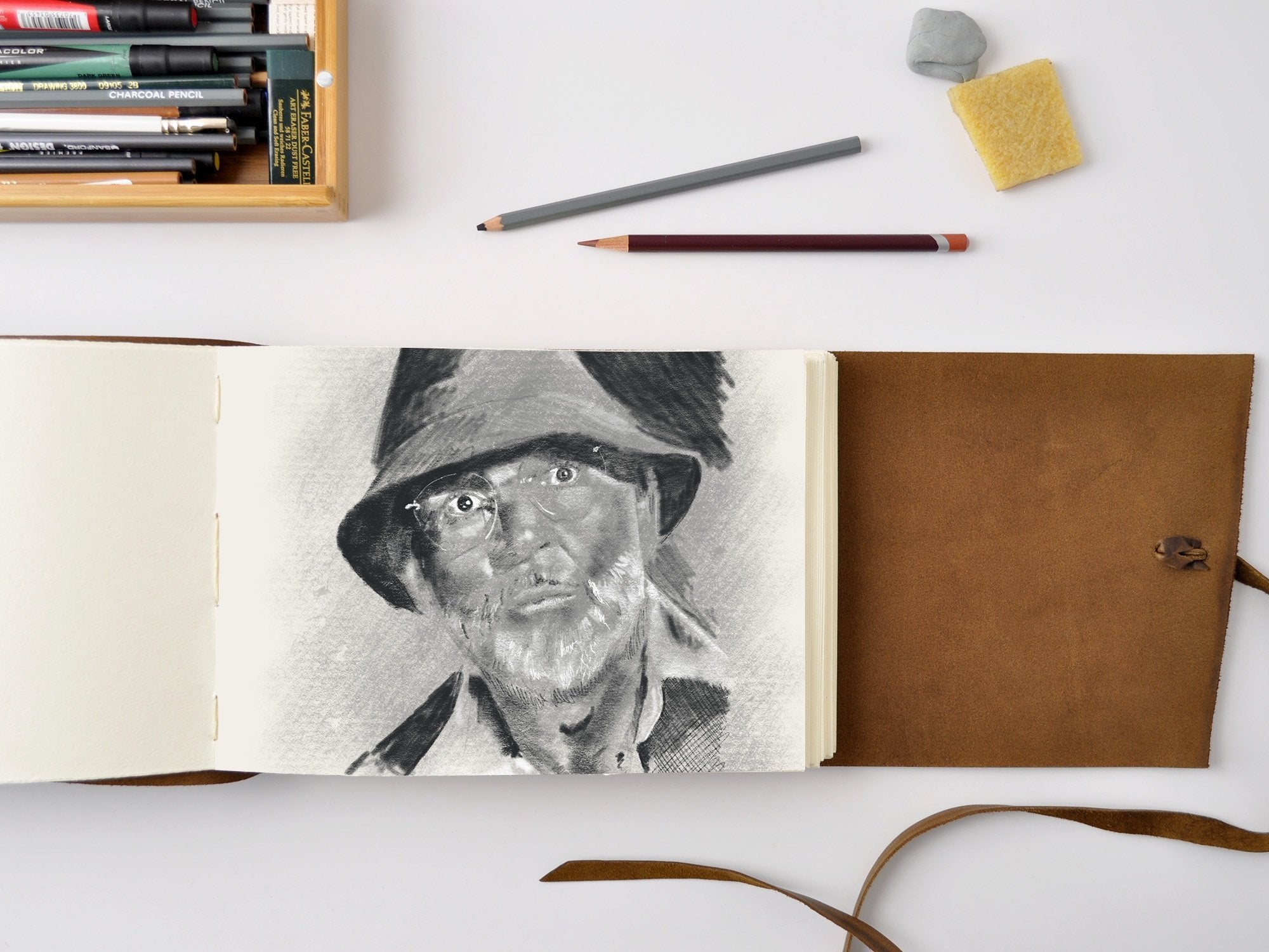 Loisaida One of A Kind Artist Sketch Journal – Jenni Bick Custom