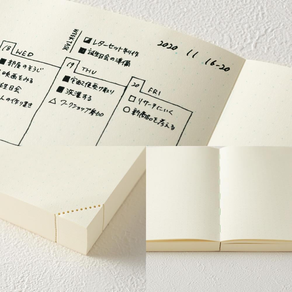 MD Notebook A5 Codex 1 Day 1 Page Dot Grid B – Jenni Bick Custom