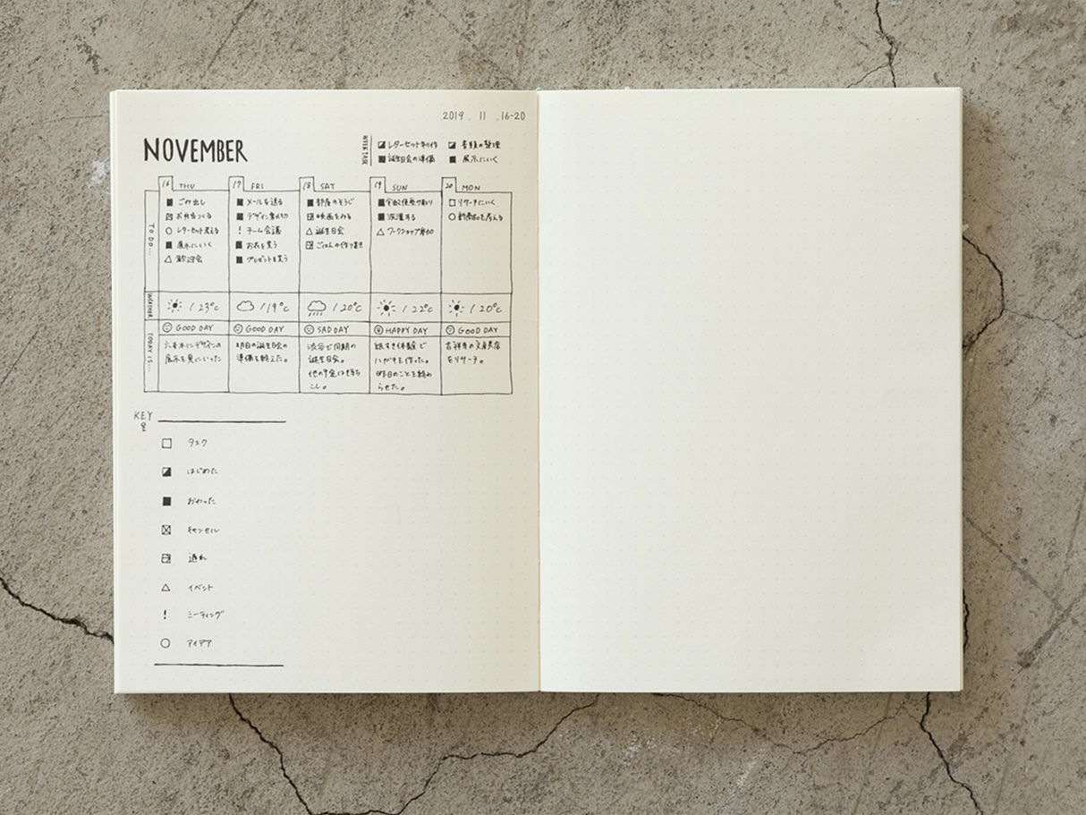 MD Notebook A5 Dot Grid