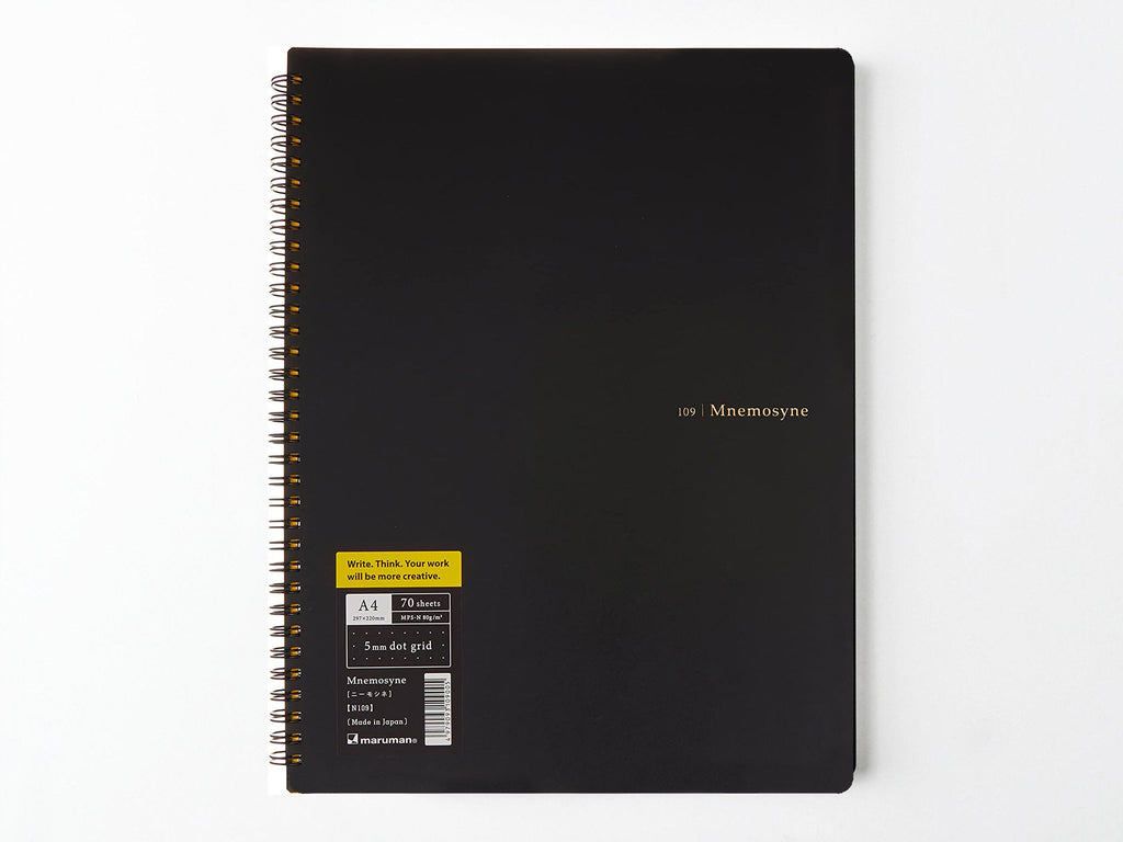 Maruman Mnemosyne Notebook - A4 Dotted