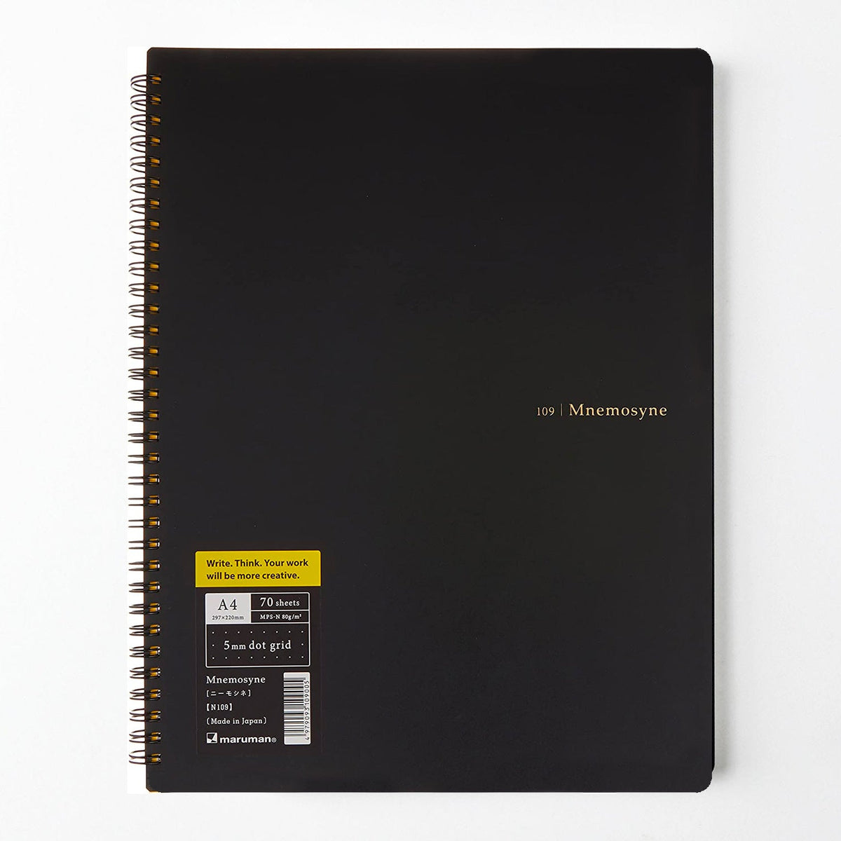 Maruman Mnemosyne Notebook N109 - A4 Dotted – Jenni Bick Custom Journals