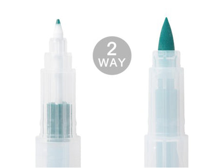 Midori 2 Way Coloring Pens, Set of 6