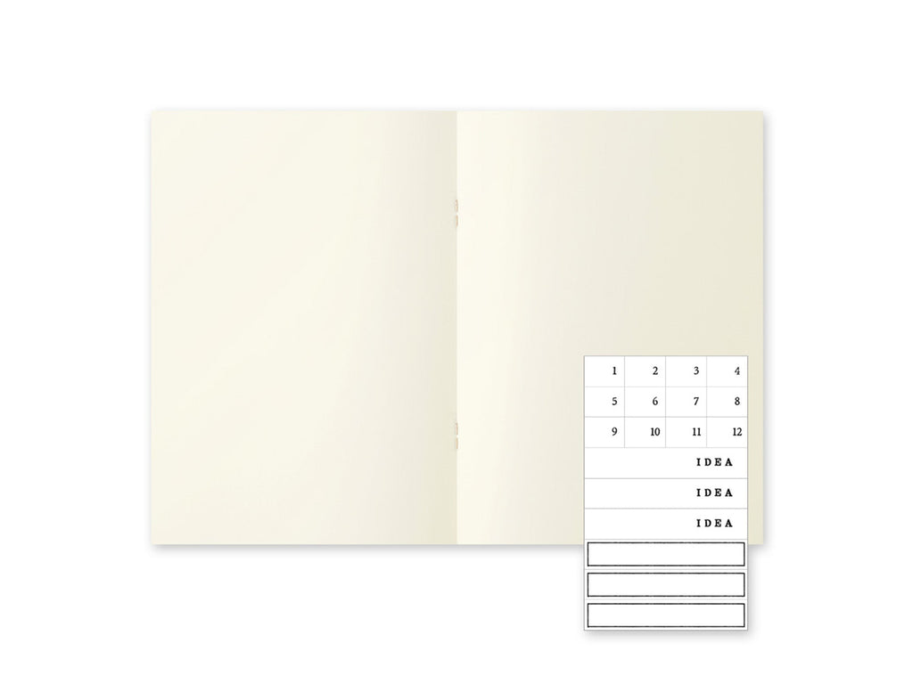 Midori MD Notebook Light A5 Blank Set of 3