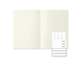 Midori MD Notebook Light A5 Grid Set of 3