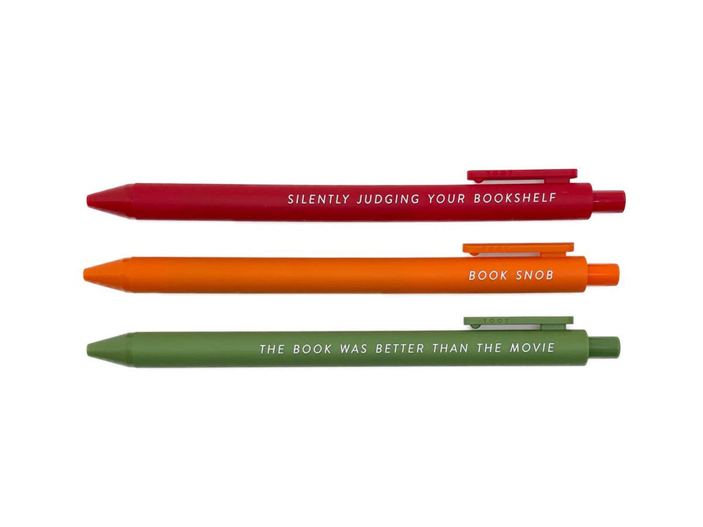 Pens For Book Snobs