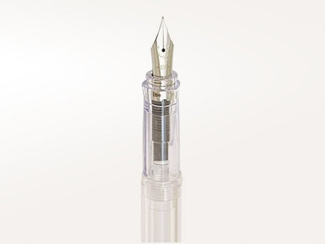 Pilot Kakuno Fountain Pen - Extra Fine - Clear Barrel