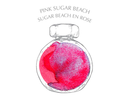 Pink Sugar Beach Fountain Pen Ink