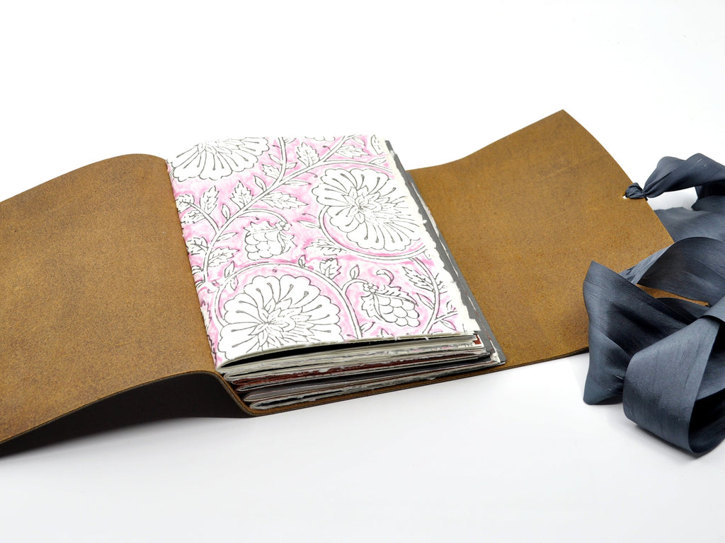Sandalwood One of a Kind Leather Journal
