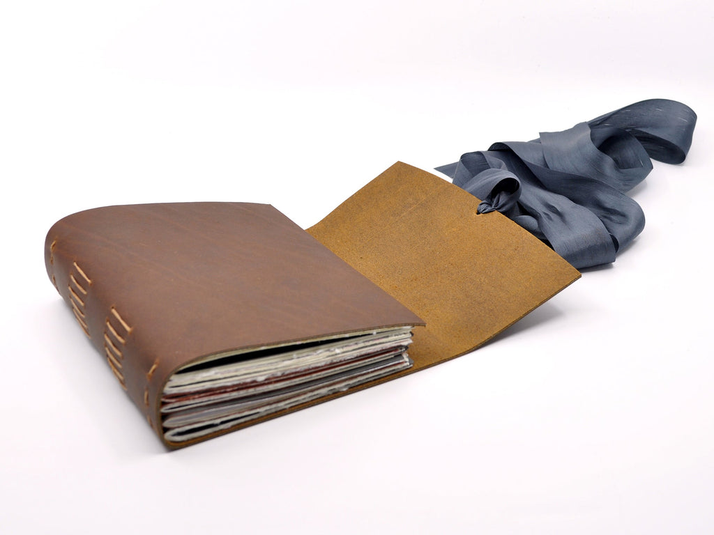Sandalwood One of a Kind Leather Journal
