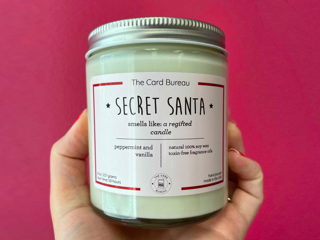 Secret Santa Scented Candle