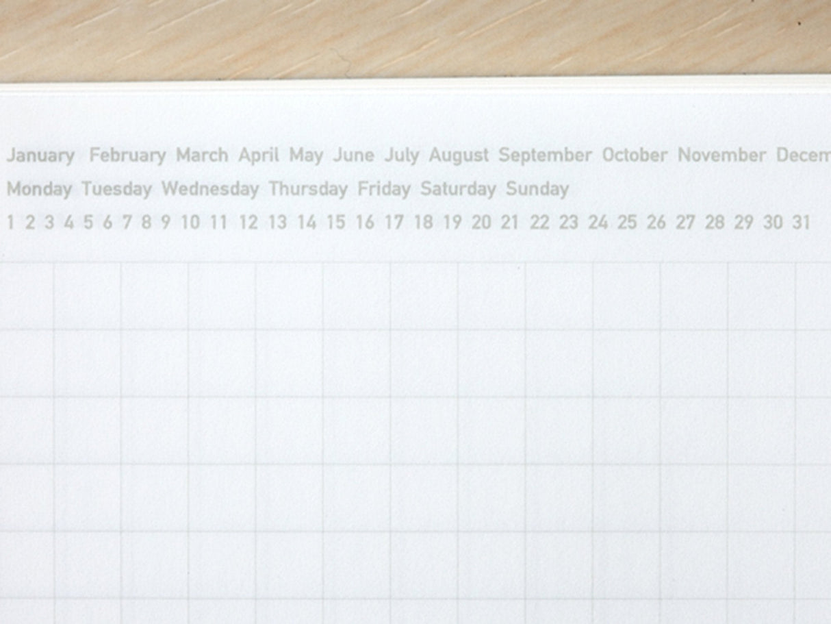 Stalogy Editors Series 365 Days Notebook - Black