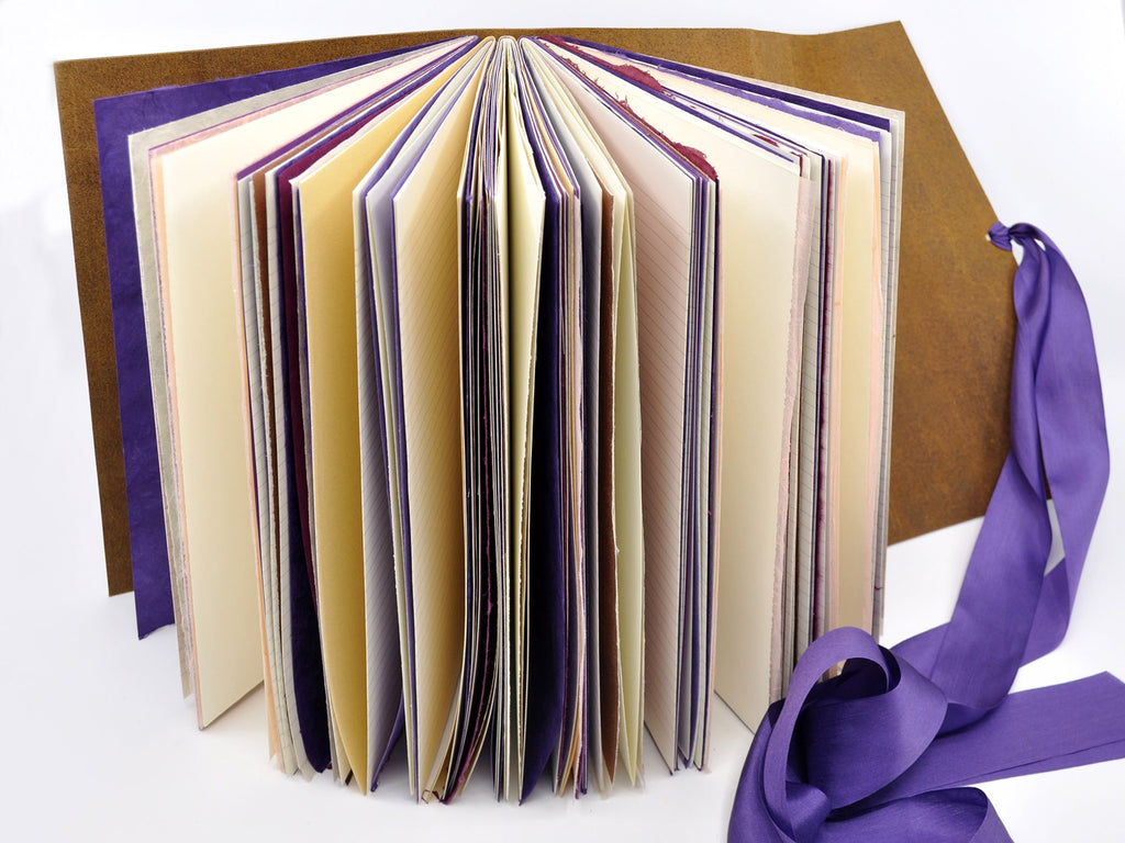 Violetta One of a Kind Leather Journal