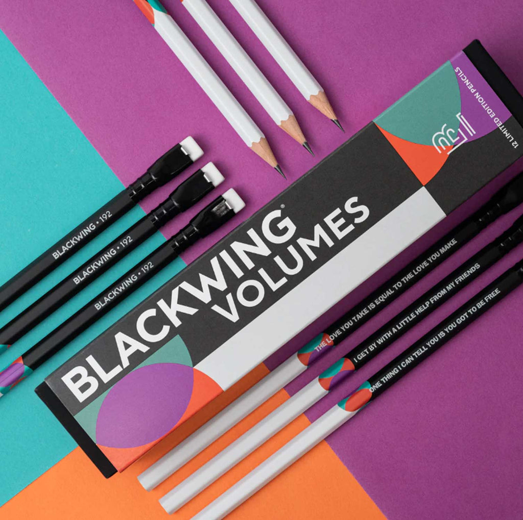 Blackwing Volume 192 Pencils Set of 12 - Lennon and McCartney